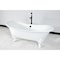 Aqua Eden Clawfoot Bathtubs, 71.63 L, 29.75 W, White, Cast Iron VCTNDS7231NLW - alternate 4